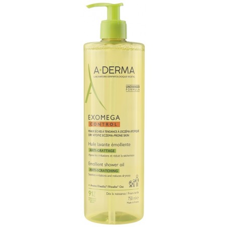 Aderma Exomega Control Olio Lavante Emolliente 750 Ml A-Derma - 1 Aderma Exomega Control Olio Lavante Emolliente 750 Ml A-Derma - 1