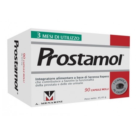 A. Menarini Ind. Farm. Riun. Prostamol 90 Capsule - Integratori per prostata - 980807174 - Prostamol - € 46,20