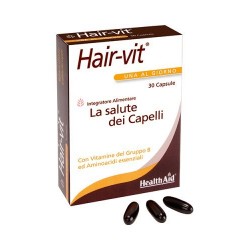 Healthaid Italia Hair-vit 30 Capsule Molli - Integratori per pelle, capelli e unghie - 912255662 - Healthaid Italia - € 20,68