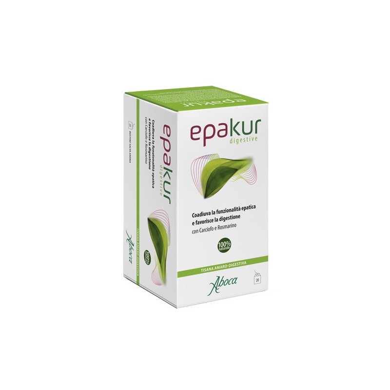 Aboca Epakur Digestive Tisana Per la Funzionalità Epatica e la Digestione 20 Filtri - Integratori per fegato e funzionalità e...