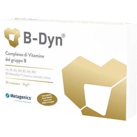 B-Dyn Integratore di Vitamine B 30 Compresse - Integratori di vitamina B - 927291068 - Metagenics - € 12,07