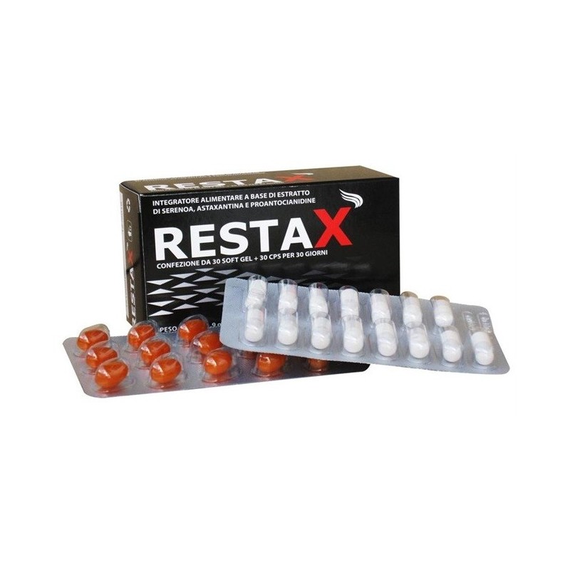 Wikenfarma Restax 30 Capsule + 30 Capsule Softgel - Integratori per apparato uro-genitale e ginecologico - 931647236 - Wikenf...