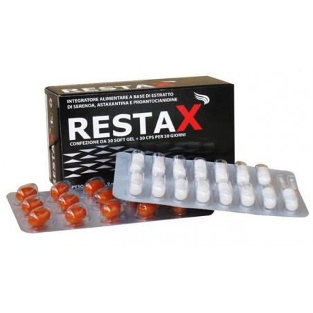 Wikenfarma Restax 30 Capsule + 30 Capsule Softgel - Integratori per apparato uro-genitale e ginecologico - 931647236 - Wikenf...