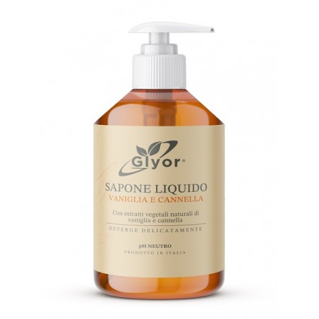 Ulysses Glyor Sapone Mani Viso Vaniglia E Cannella 500 Ml Ulysses - 1 Ulysses Glyor Sapone Mani Viso Vaniglia E Cannella 500 Ml Ulysses - 1