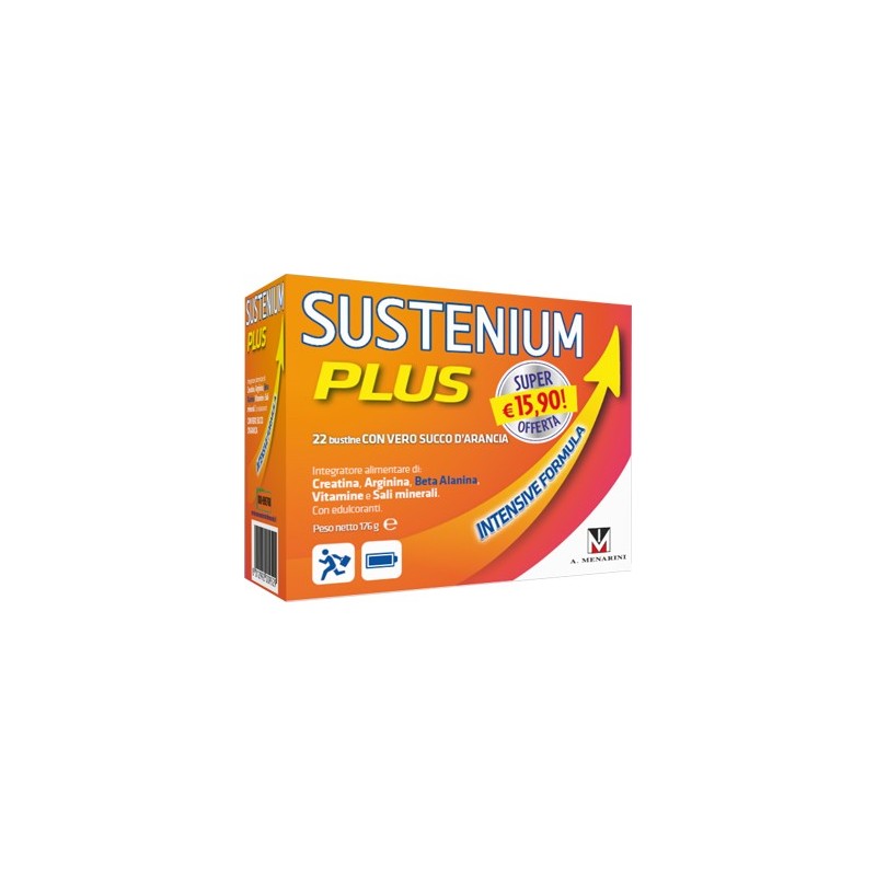 Sustenium Plus Intensive Formula Integratore Energizzante 12 Bustine - Vitamine e sali minerali - 930265172 - Sustenium - € 1...