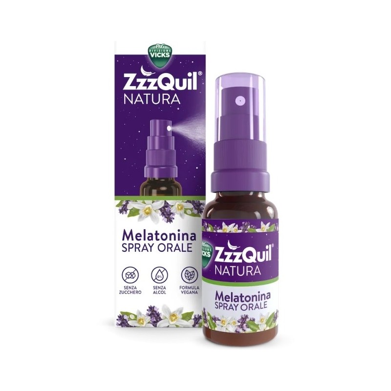 ZzzQuil Natura Integratore Alimentare Melatonina Spray 30 ml ZzzQuil Natura - 1
