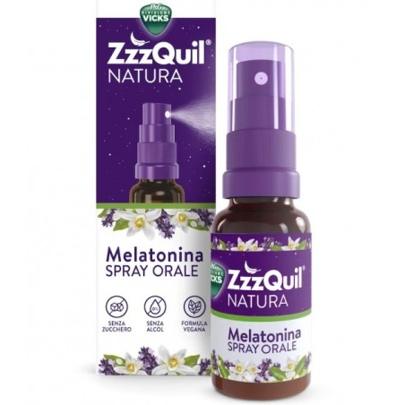 ZzzQuil Natura Integratore Alimentare Melatonina Spray 30 ml ZzzQuil Natura - 1 ZzzQuil Natura Integratore Alimentare Melatonina Spray 30 ml ZzzQuil Natura - 1