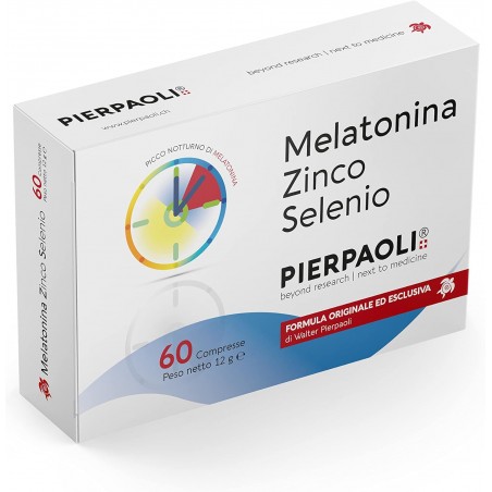 Melatonina Zinco Selenio Pierpaoli Favorisce Il Sonno 60 Compresse Pierpaoli Exelyas - 1 Melatonina Zinco Selenio Pierpaoli Favorisce Il Sonno 60 Compresse Pierpaoli Exelyas - 1