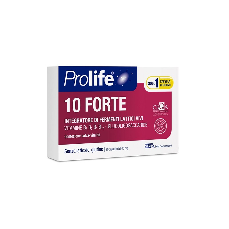 Zeta Farmaceutici Prolife 10 Forte 20 Capsule Prolife - 1