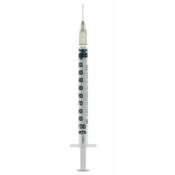Desa Pharma Siringa Per Insulina Extrafine 1ml 100 Ui Ago Removibile 27 Gauge 0,40x12 Mm 1 Pezzo - Aghi e siringhe - 92749848...