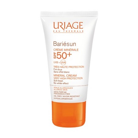 Uriage Laboratoires Dermatolog Bariesun Spf50+ Creme Minerale - Solari corpo - 922363748 - Uriage - € 12,38