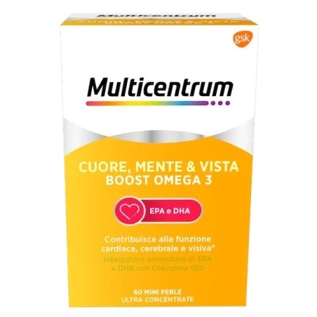 Haleon Italy Multicentrum Boost Omega 120 Capsule Multicentrum - 1 Haleon Italy Multicentrum Boost Omega 120 Capsule Multicentrum - 1