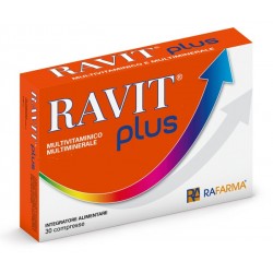 Rafarma Di Alfio Rapisarda Ravit Plus 30 Compresse Blister 36 G - Vitamine e sali minerali - 925814939 - Rafarma Di Alfio Rap...