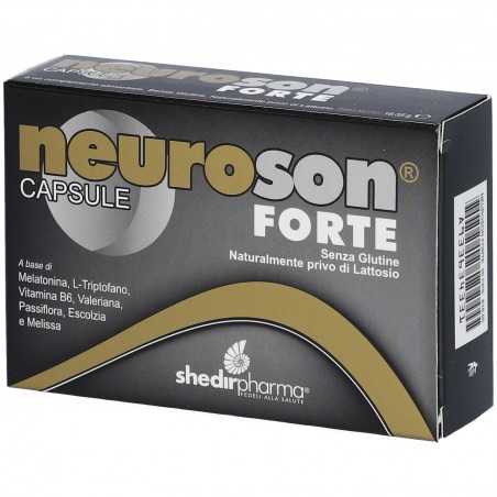 Neuroson Forte Integratore Sonno Rilassante Naturale 30 Capsule Shedir Pharma - 2 Neuroson Forte Integratore Sonno Rilassante Naturale 30 Capsule Shedir Pharma - 2