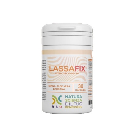 RSO Lassafix Trattamento Stipsi Salute Intestinale 30 Capsule RSO - 2 RSO Lassafix Trattamento Stipsi Salute Intestinale 30 Capsule RSO - 2
