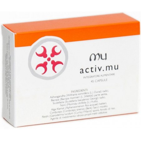 Activ.mu Integratore Per Demenze Senili E Astenia 45 Capsule Mu - 1 Activ.mu Integratore Per Demenze Senili E Astenia 45 Capsule Mu - 1