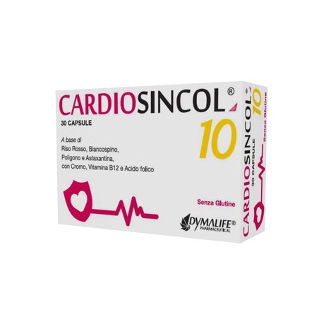 Dymalife Pharmaceutical Cardiosincol 10 30 Capsule - Integratori per circolazione e microcircolo - 942973203 - Dymalife Pharm...