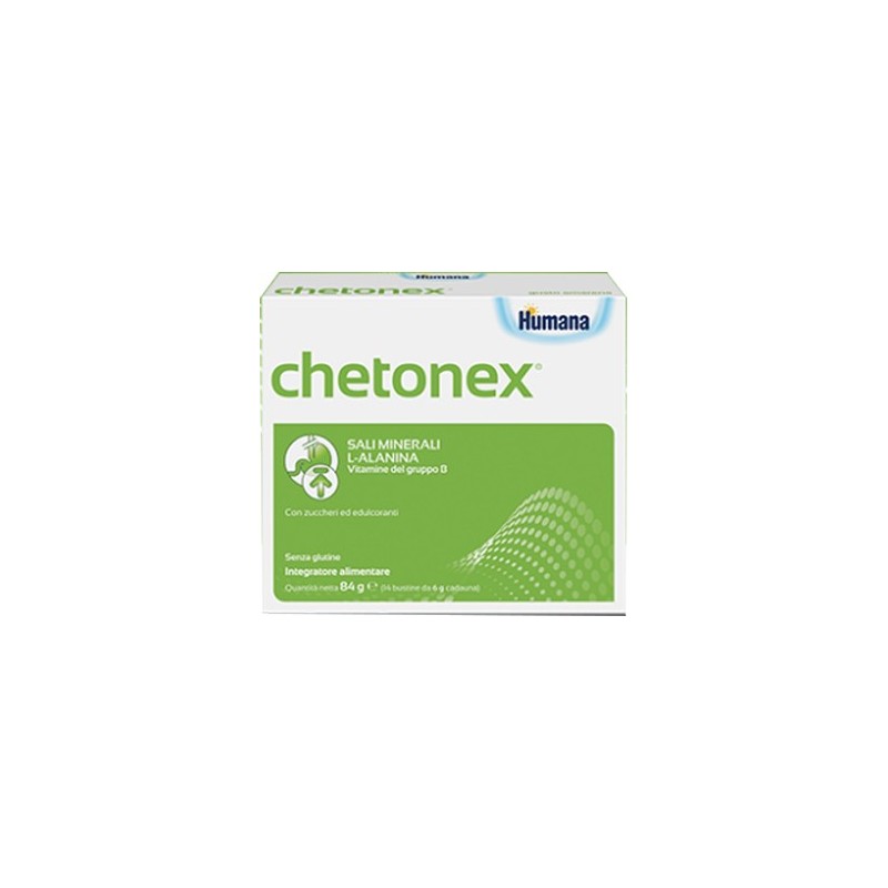 Chetonex Integratore Per Stanchezza E Affaticamento 14 Bustine Humana - 1