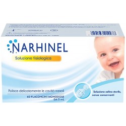 Narhinel Soluzione Fisiologica Per Aspiratore Nasale Narhinel 60 Flaconcini Da 5 Ml Narhinel - 1