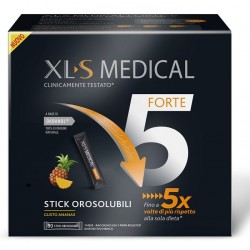 XLS Medical Forte 5 Integratore Perdi Peso 90 Stick - Colon irritabile - 982182317 - XLS Medical