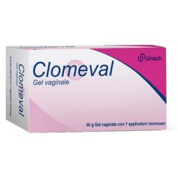 Uriach Italy Clomeval Gel Vaginale Tubo + 7 Applicatori - Lavande, ovuli e creme vaginali - 927585202 - Uriach Italy - € 12,88