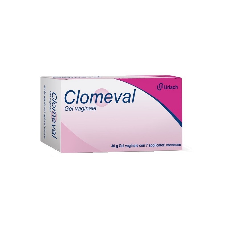 Uriach Italy Clomeval Gel Vaginale Tubo + 7 Applicatori - Lavande, ovuli e creme vaginali - 927585202 - Uriach Italy - € 15,47