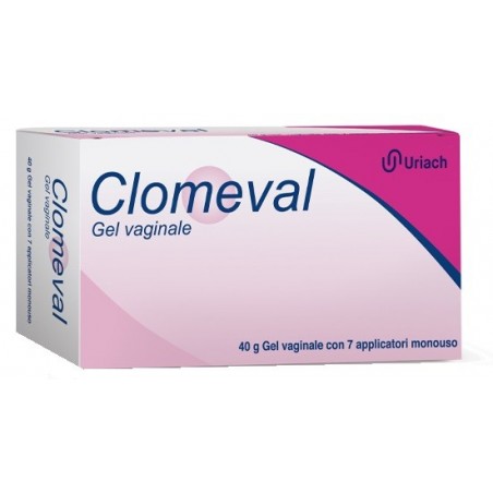 Uriach Italy Clomeval Gel Vaginale Tubo + 7 Applicatori - Lavande, ovuli e creme vaginali - 927585202 - Uriach Italy - € 15,47