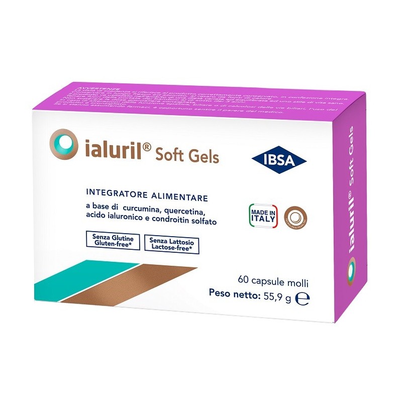 Ialuril Soft Gels Integratore Per La Cistite 60 Capsule Molli - Integratori per apparato uro-genitale e ginecologico - 982518...