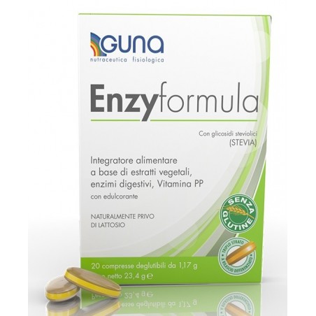 Guna Enzyformula Integratore Per La Digestione 20 Compresse - Integratori per apparato digerente - 931846101 - Guna - € 12,74