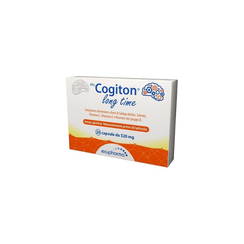 Ecupharma Ard Cogiton Long Time 20 Capsule 520 Mg - Integratori per concentrazione e memoria - 934726276 - Ecupharma - € 14,41