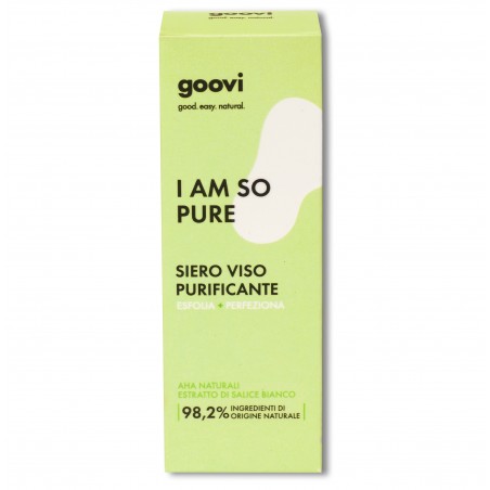Goovi I'am So Pure Siero Viso Purificante Esfoliante 30ml Goovi - 2 Goovi I'am So Pure Siero Viso Purificante Esfoliante 30ml Goovi - 2