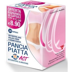 Act Pancia Piatta Integratore Per Favorire La Digestione 30 Capsule - Integratori per regolarità intestinale e stitichezza - ...