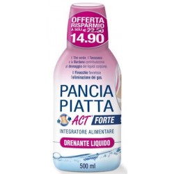 Act Forte Pancia Piatta E Drenante Liquido 500 Ml - Integratori drenanti e anticellulite - 971484682 - Act