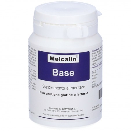 Melcalin Base Supplemento Minerale Ossa e Denti 84 Compresse Biotekna - 1 Melcalin Base Supplemento Minerale Ossa e Denti 84 Compresse Biotekna - 1