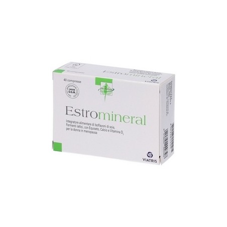 Estromineral Integratore Per Carenze Ormonali In Menopausa 40 Compresse Estromineral - 1 Estromineral Integratore Per Carenze Ormonali In Menopausa 40 Compresse Estromineral - 1