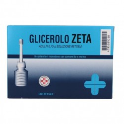 Glicerolo Zeta Adulti Stitichezza 6 Contenitori - Farmaci per stitichezza e lassativi - 031329030 - Zeta Farmaceutici