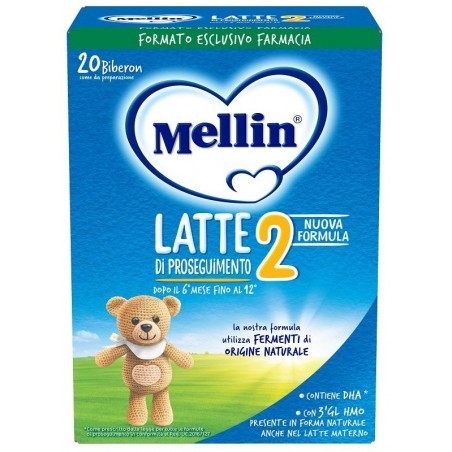 Mellin 2 Latte Polvere 700 G - Latte in polvere e liquido per neonati - 980137107 - Mellin - € 19,22