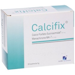 Calcifix Integratore Calcio Fosfato Sucrosomiale e Vitamina K2 30 Bustine ASM Asm Farmaceutici - 6