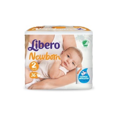 Essity Italy Libero Newborn Pannolino Per Bambino Taglia 2 6x36 Pezzi - Pannolini - 925516003 - Libero - € 7,46