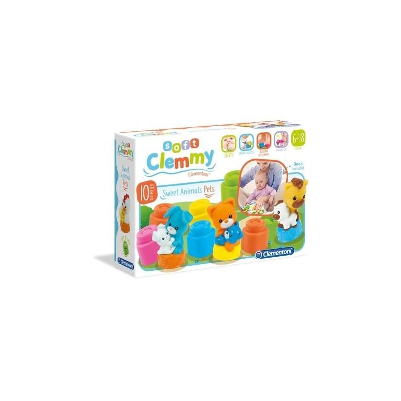 Clementoni Soft Clemmy Mamma E Cuccioli Di Casa - Linea giochi - 972165031 - Clementoni - € 14,40