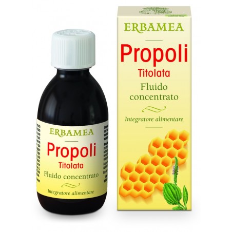 Erbamea Propoli Titolata Fluido Concentrato 200 Ml Erbamea - 1 Erbamea Propoli Titolata Fluido Concentrato 200 Ml Erbamea - 1