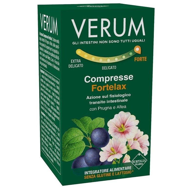 Euritalia Pharma Verum Fortelax 80 Compresse New Euritalia Pharma - 1