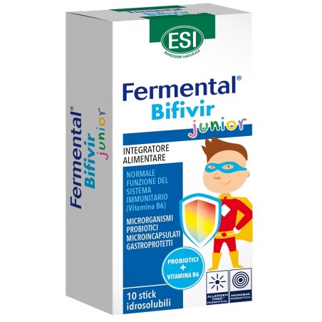 Esi Fermental Bifivir Junior 10 Stick Idrosolubili Esi - 1 Esi Fermental Bifivir Junior 10 Stick Idrosolubili Esi - 1