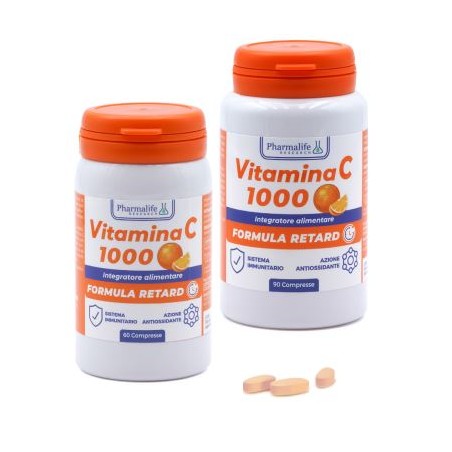 Pharmalife Research Vitamina C 1000 90 Compresse Pharmalife Research - 1 Pharmalife Research Vitamina C 1000 90 Compresse Pharmalife Research - 1