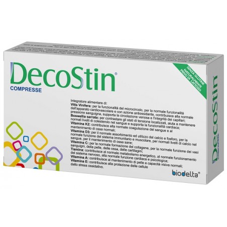 Biodelta Decostin Compresse 30 Compresse Biodelta - 1 Biodelta Decostin Compresse 30 Compresse Biodelta - 1