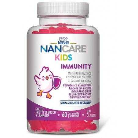 Nestle' Italiana Nancare Kids Immunity 60 Gummies Nestle' Italiana - 1 Nestle' Italiana Nancare Kids Immunity 60 Gummies Nestle' Italiana - 1