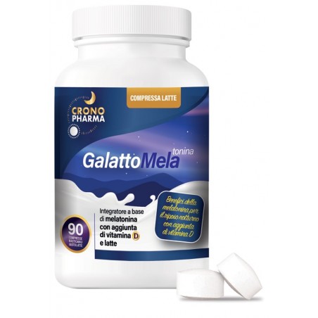 Crono Pharma Galatto Melatonina 90 Compresse Crono Pharma S - 1 Crono Pharma Galatto Melatonina 90 Compresse Crono Pharma S - 1