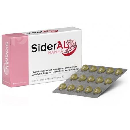 Pharmanutra Sideral Mamma 30 Capsule Molli Pharmanutra - 1 Pharmanutra Sideral Mamma 30 Capsule Molli Pharmanutra - 1