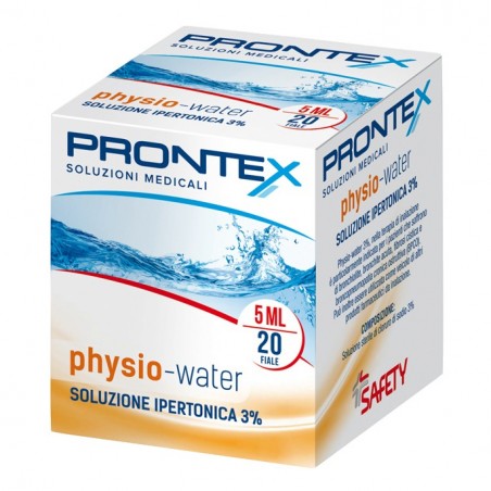 PHYSIO-WATER IPERTONICA FIALE 5 ML - 1 PHYSIO-WATER IPERTONICA FIALE 5 ML - 1