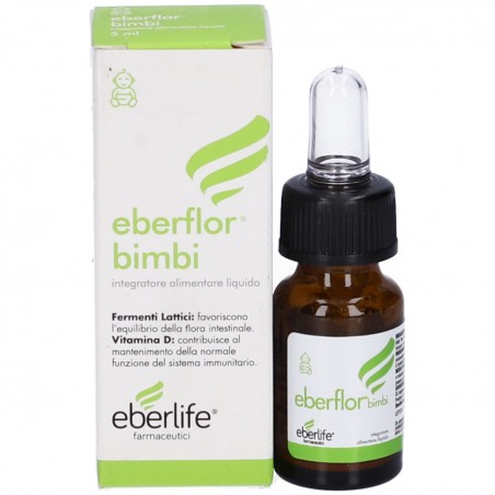 Eberflor Bimbi Gocce 5 Ml Eberlife Farmaceutici - 1 Eberflor Bimbi Gocce 5 Ml Eberlife Farmaceutici - 1